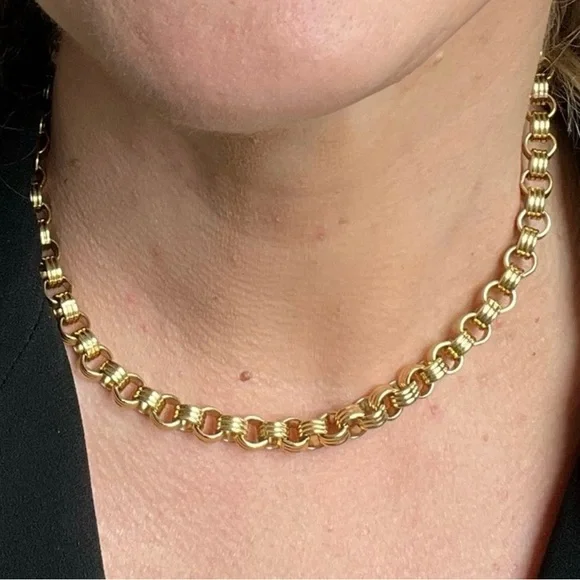 GIVENCHY ROLO LINK NECKLACE - Picture 3 of 13